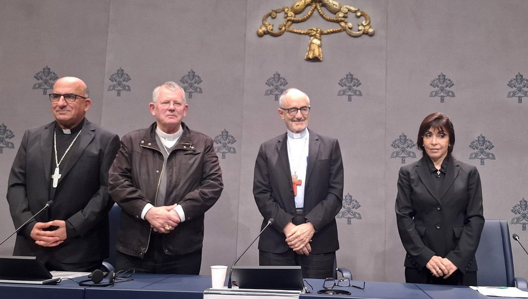 Sala de Imprensa da Santa Sé em Roma. Foto: Vatican Media