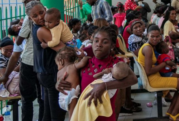 Os locais para acolher deslocados internos aumentaram, só no mês de junho, de 89 para 111. Foto © UNICEF via Vatican Media.