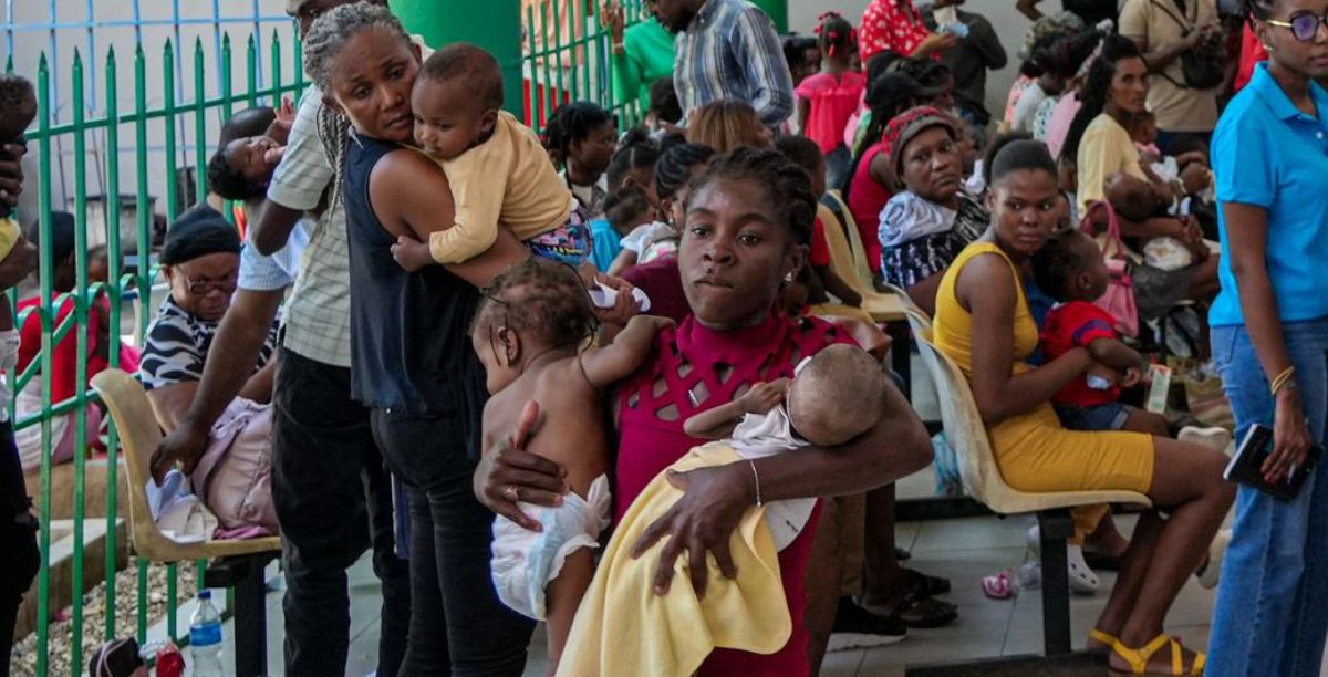 Os locais para acolher deslocados internos aumentaram, só no mês de junho, de 89 para 111. Foto © UNICEF via Vatican Media.